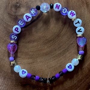 Taylor Swift Handmade Friendship Beaded Bracelet
“Speak Now Taylor’s Version”